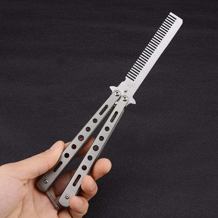 Outdoor Stainless Steel Foldable Comb