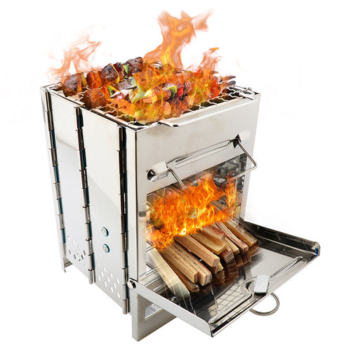 Adjustable Lightweight Camping Wood Stove