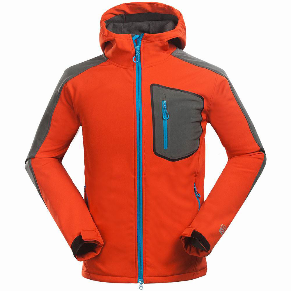 Men's Outdoor Mountaineering Soft Shell Jacket