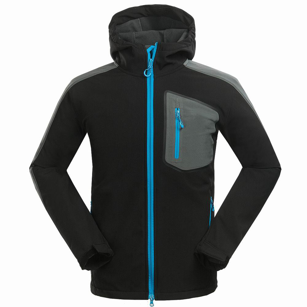 Men's Outdoor Mountaineering Soft Shell Jacket