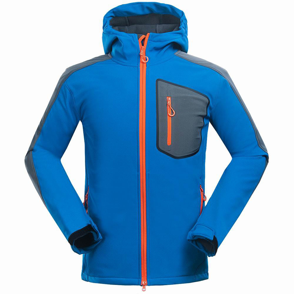 Men's Outdoor Mountaineering Soft Shell Jacket