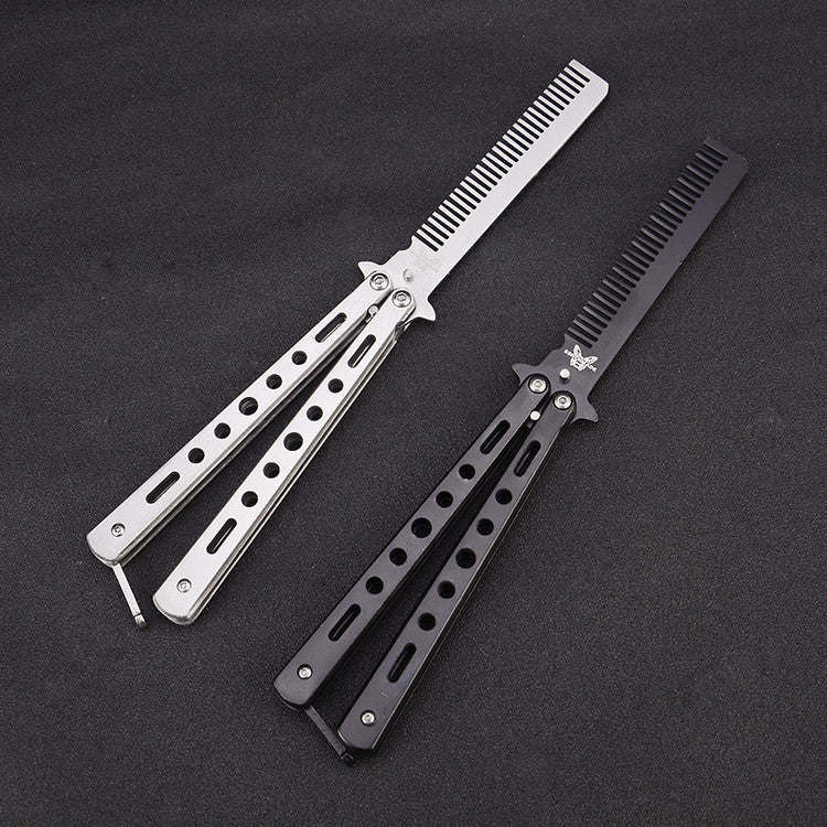 Outdoor Stainless Steel Foldable Comb
