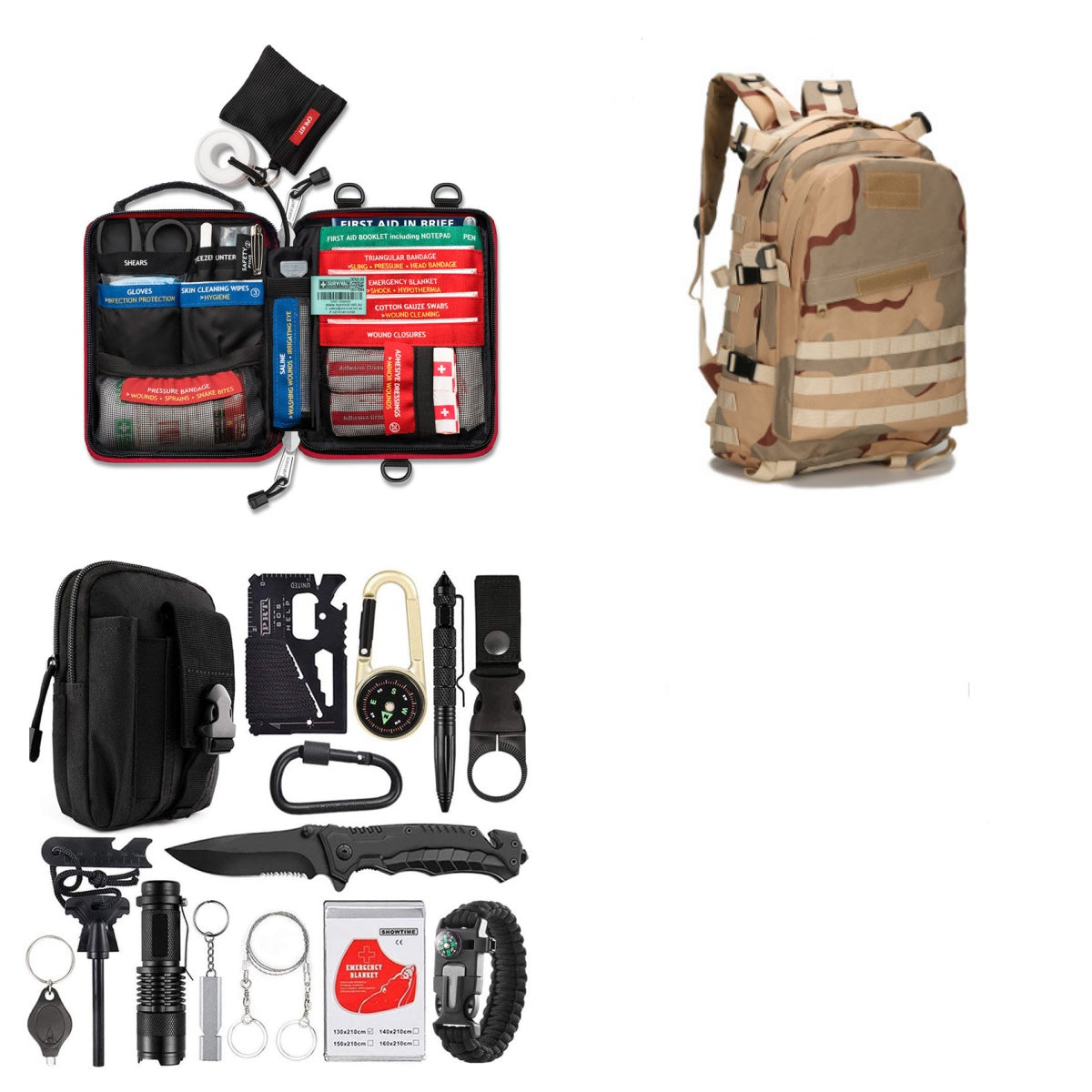 Outdoor Camping Self-Defense Set