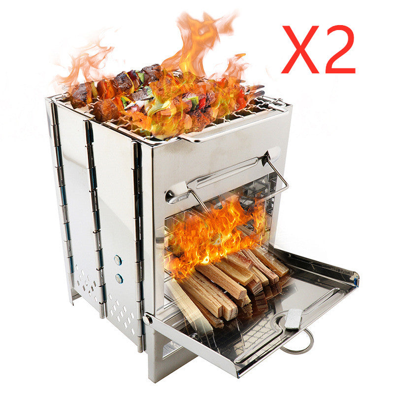 Adjustable Lightweight Camping Wood Stove