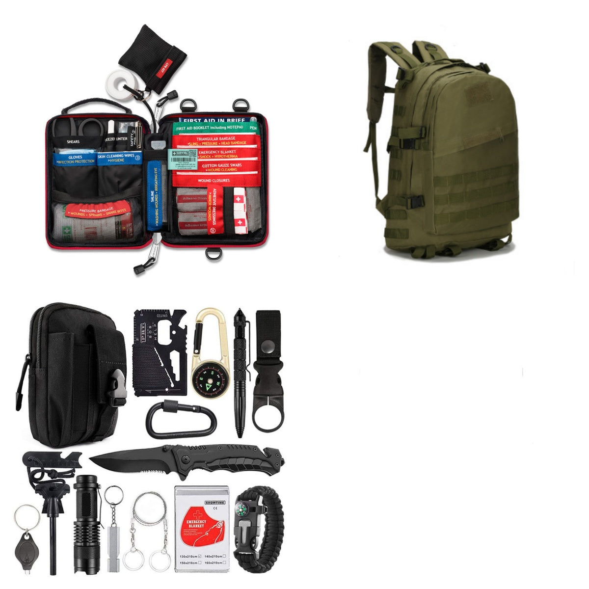 Outdoor Camping Self-Defense Set