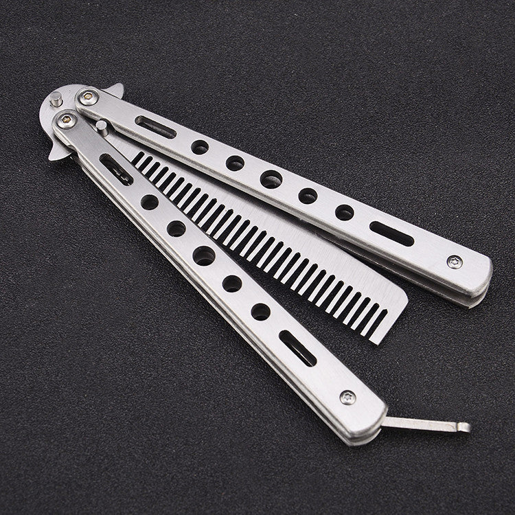 Outdoor Stainless Steel Foldable Comb