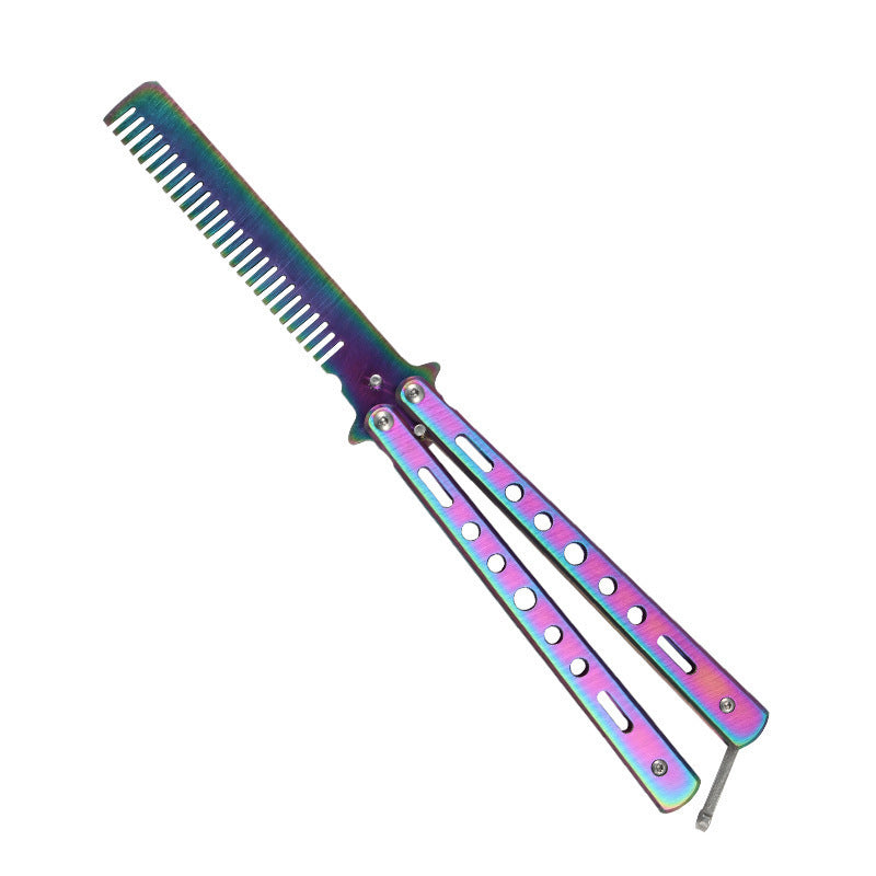 Outdoor Stainless Steel Foldable Comb